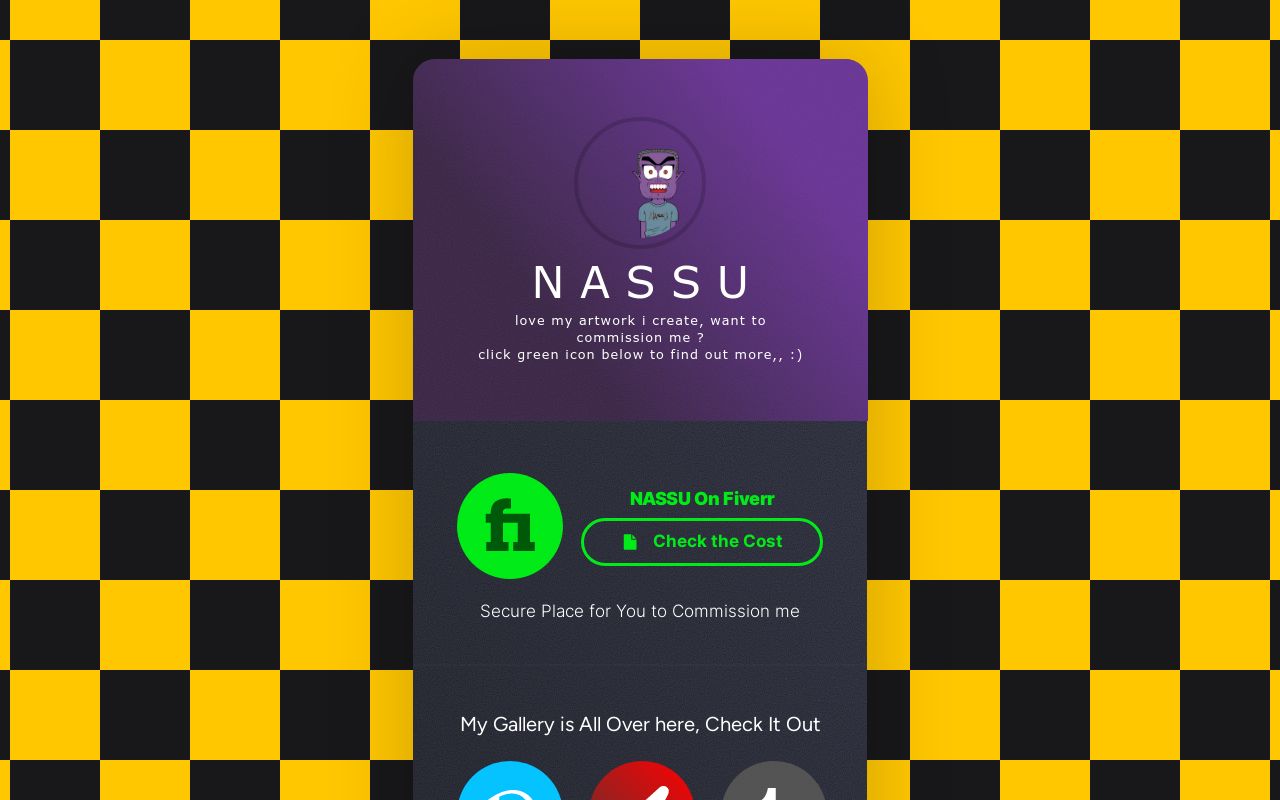 Carrd profile picture for @nassu